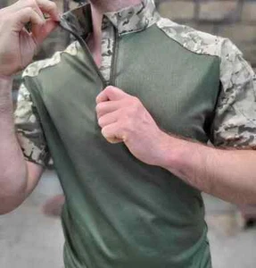 Ubax Short Sleeve T-Shirt - Military T-Shirt Pixel Armed Forces of Ukraine - Picture 1 of 4