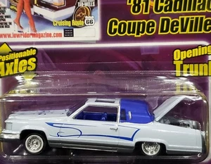 Revell 81 1981 Cadillac Coupe Deville Lowrider Magazine Detailed Collectible Car - Picture 1 of 4