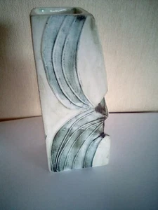 Signierte FLEISCHKERAMIKVASE PENZANCE CORNWALL Beusmans - Bild 1 von 6