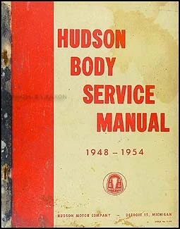 1948-1954 Hudson Body Manual Original - door windo trim wiper fender interior - Image 1 of 1