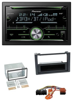 Pioneer Bluetooth MP3 DAB 2DIN USB CD Autoradio für Saab 9.3 Ys3F 2007-2012 - Bild 1 von 4