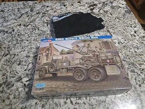 Hobby Boss 82459 1:35 GMC Bofors 40mm Gun Truck Box Opened Parts Sealed Plastic - Picture 1 of 10
