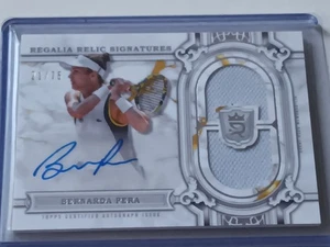 2024 Topps Royalty Bernarda Pera Regalia Relic Signatures Auto #21/75 Free Post - Picture 1 of 2