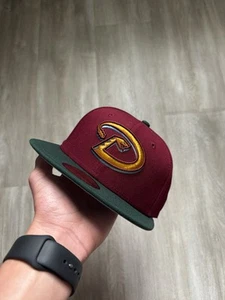 PARA MI GENTE ARIZONA DIAMONDBACKS INAUGURAL PATCH D HAT Size 7 1/4 IN HAND! - Picture 1 of 10