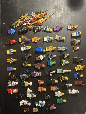 Grande Lote de Minifiguras Lego - Star Wars -Super Heróis - Homem-Aranha -Ninjago e Mais - Imagem 1 de 4