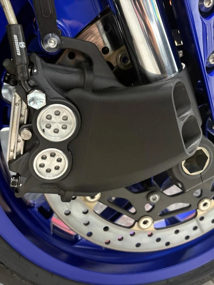 Par de conductos de freno Yamaha R1 2015-2024 - refrigeración de frenos - infusión de fibra de carbono - - Imagen 1 de 4