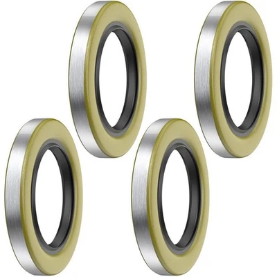 4PCS New Trailer Hub Grease Seals For 5200-7000 lb Trailer Axle AD3135E - Image 1 of 4