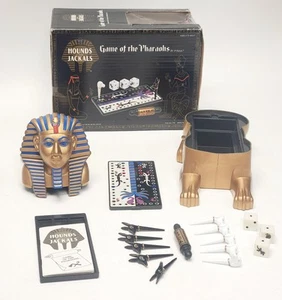 Vintage 1993 Hounds and Jackals Spiel der Pharaonen Komplett Box Brett Sphinx RAR - Bild 1 von 19
