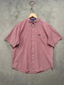 Chaps By Ralph Lauren Men's Shirt Large Short Sleeve Classic Fit Check... - Picture 1 of 10