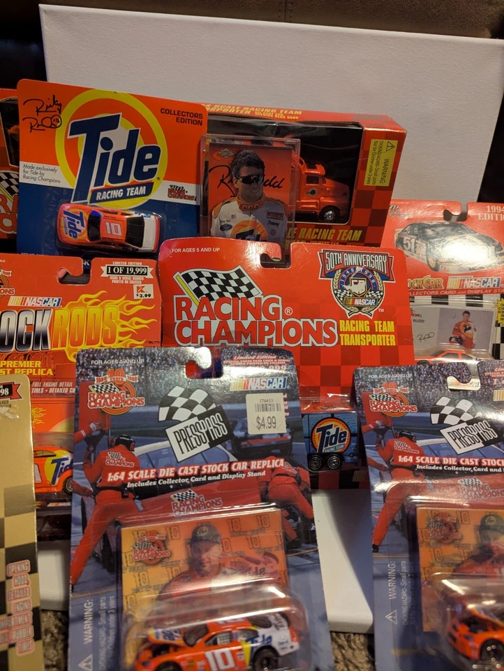 The Ultimate Ricky Rudd "Tide Ride" Transporter & Stock Rod Bundle Foto 1 de 4