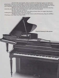 1982 Steinway Piano: Find the Steinway Vintage Print Ad - Picture 1 of 1