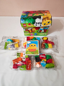 LEGO DUPLO My First Animal Builds 10853 70pcs Ages 1.5-5 Brick Separator Box