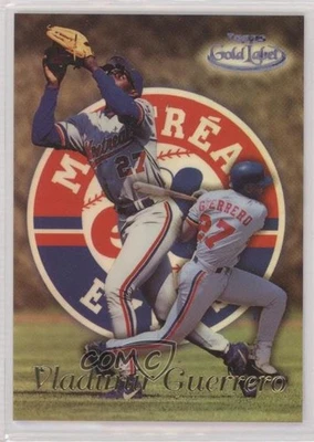 1999 Topps Gold Label Class 1 Black Vladimir Guerrero #76 HOF - Image 1 of 2