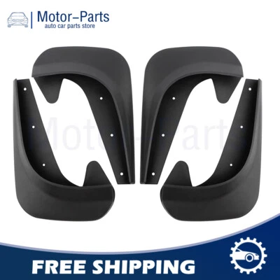 4x Front and Rear Side Mud Flaps Splash Guards Fit for Toyota Matrix 2003-2014 - Image 1 of 4