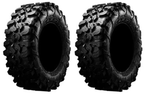 Pair of Maxxis Carnivore Radial (8ply) ATV Tires 32x10-14 (2) - Picture 1 of 2