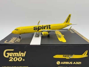 Gemini Jets 1:200 Spirit Airlines Airbus A321 N668NK G2NKS620 - Picture 1 of 2