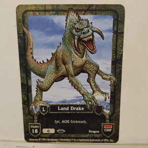 LAND DRAKE -- PROMO -- GUARDIANS CCG -- RARE NM - Picture 1 of 1