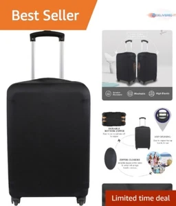 Luggage Cover Spandex Polyester M Fits 23-26 Inch Suitcase Dirt Scratch Prote... - Picture 1 of 10