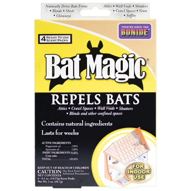 Bonide Bat Magic Repellent - Pack of 4
