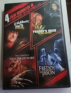 4 FILM FAVORITES: A Nightmare on Elm Street 5-8 (4 DVD Set, 2003) Freddy Is Dead - Picture 1 of 4