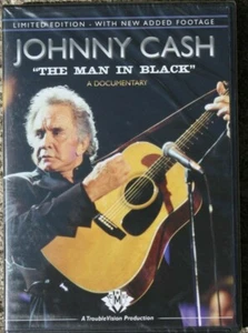 JOHNNY CASH "The Man in Black"-Documentary DVD Limited Ed-new footage NIP - Picture 1 of 2