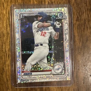 2020 Bowman Chrome Prospects Speckle Refractor /299 Jacob Amaya #BCP-3 - Picture 1 of 4