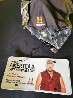 Gorra de béisbol promocional Larry The Cable Guy "solo en Estados Unidos" Foto 1 de 3