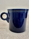 1 Fiestaware Homer Laughlin Ring Handle Stunning Cobalt Blue Cup/Mug