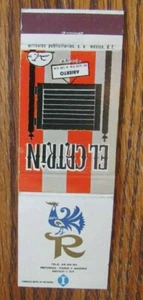 MEXICO CITY, MEXICO MATCHBOOK MATCHCOVER: EL CATRIN (ROOSTER) -F - Picture 1 of 1