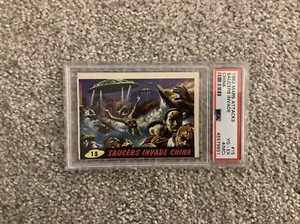 1962 Mars Attacks #15 PSA 4 (MC). Saucers Invade China.
