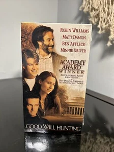 Good Will Hunting VHS Video 1997 Robin Willams Matt Damon Ben AFFLECK SEALED NEW - Picture 1 of 4