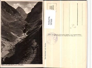 507699,Sperrbachtobel m. Muttler b. Oberstdorf Bergkulisse - Picture 1 of 1