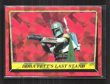 Boba Fett's Last Stand 2023 Topps Sapphire Return Of The Jedi  #47