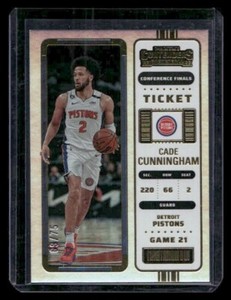 2022 Panini Contenders #44 Cade Cunningham /75 Pistons