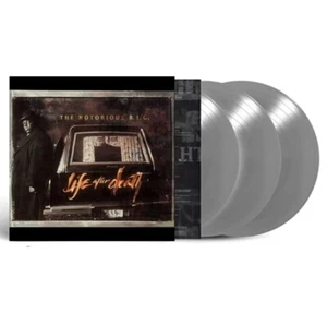 NOTORIOUS B.I.G. - LIFE AFTER DEATH 25th Anniversary - 3 LP Silver VINYL NEW - Picture 1 of 3