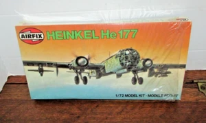 AIRFIX HEINKEL HE177 MILITARY AIRPLANE MODEL KIT SEALED IN BOX FRANCE SERIES 5 - Imagen 1 de 3