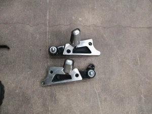 2001 Yamaha VMX12 Vmax 1200 Rear Passenger Foot Pegs and Brackets - Picture 1 of 2