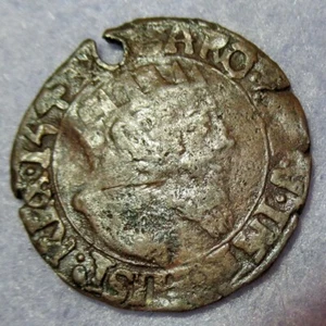 King Charles V of Spain 1543 Copper Korte Spanish Netherlands Brabant Antwerp Co - Picture 1 of 5