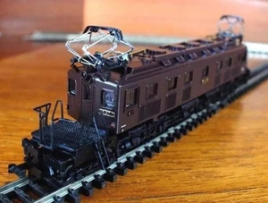 Micro Ace A1502 N gauge JNR EF57 electric locomotive in brown livery - Picture 1 of 9