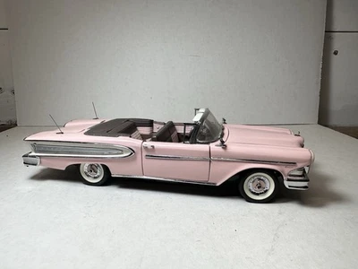 Franklin Mint 1958 Edsel Citation Convertible Rosa 1/24 Diecast Foto 1 de 4