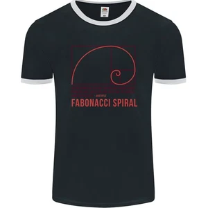 Fibonacci Spiral Mathematics Mathe Wissenschaft Herren Ringer Fotl - Bild 1 von 11