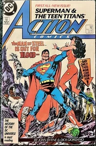 Action Comics V.1 #584 VG 1986 John Byrne DC Comics - Picture 1 of 1