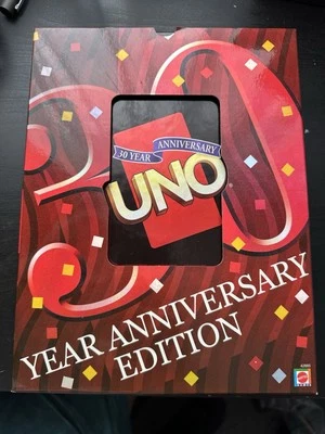 NEW - UNO: 30TH YEAR ANNIVERSARY EDITION Fast Shipping - Image 1 of 3