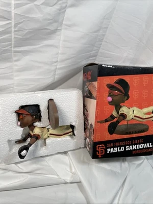 SF GIANTS PABLO SANDOVAL “BUBBLE BLOWING” BOBBLEHEAD NEW in BOX RARE - Image 1 of 4