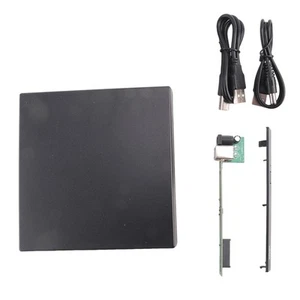 12.7mm External DVD Enclosure USB 2.0 External DVD/CD-ROM Case for Laptop3526 - Afbeelding 1 van 8
