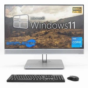 HP 800 G4 i5 8° 24" AIO WINDOWS 11 PRO 4GB 240GB GAMING GRAFICA AMD RX560 4GB - Afbeelding 1 van 6