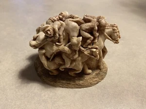 Harmony kingdom/SIAB ‘Horseracing’ Trinket Box - Very Early And Rare Example - Picture 1 of 6