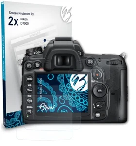 Bruni 2x Écran protecteur pour Nikon D7000 Protecteur d'écran Protection d'écran - Photo 1 sur 4