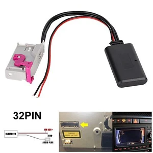 Adaptador de cable de 32 pines Aux Car Bluetooth Kit apto para A3 A4 A6 A8 TT R8 RNSE✅ - Imagen 1 de 12