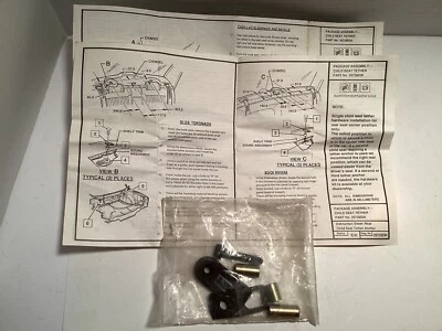 1986-1991 Nuevo de Lote Antiguo, Fabricante Original, Cadillac Eldorado/Sevilla/Riviera/Toronado, Asiento Infantil Ather Foto 1 de 4